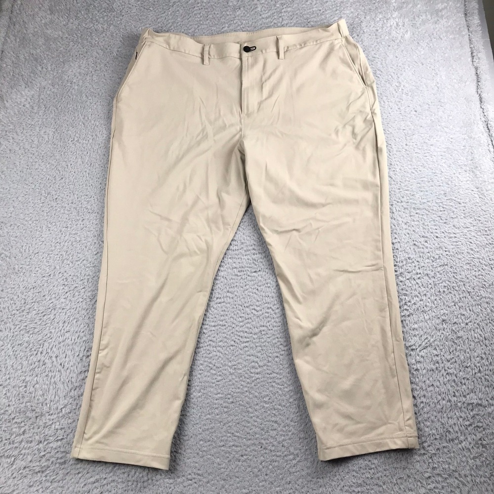 Public Rec All Day Every Day Pants Mens 40 (41x26) Khaki Performance Stretch‎